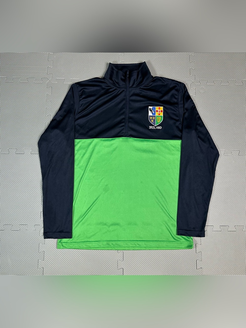 LFR High Tech Training Jacket Four Provinces Ireland 1/4 Zip Breathable Mens M